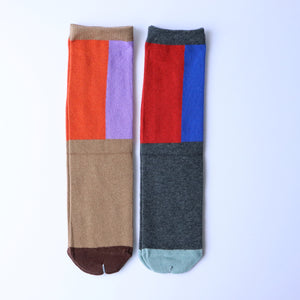 Multi color socks ①/ マルチカラーソックス①