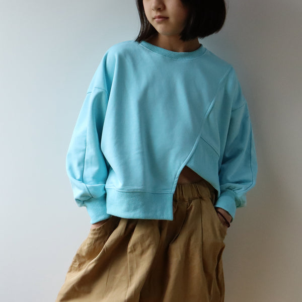 Icy-blue Sweat Shirts / アイシーブルースエット