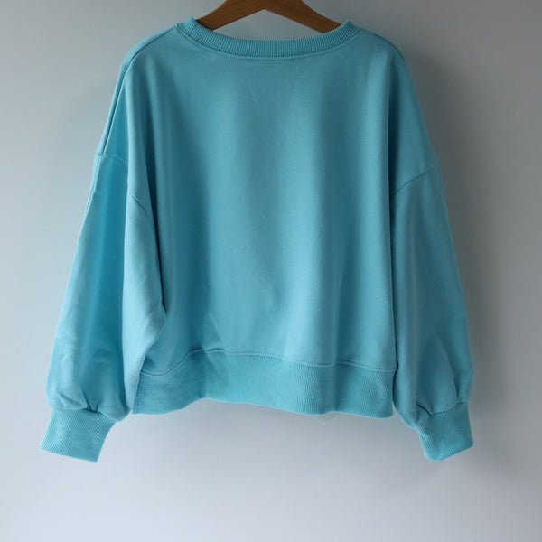 Icy-blue Sweat Shirts / アイシーブルースエット