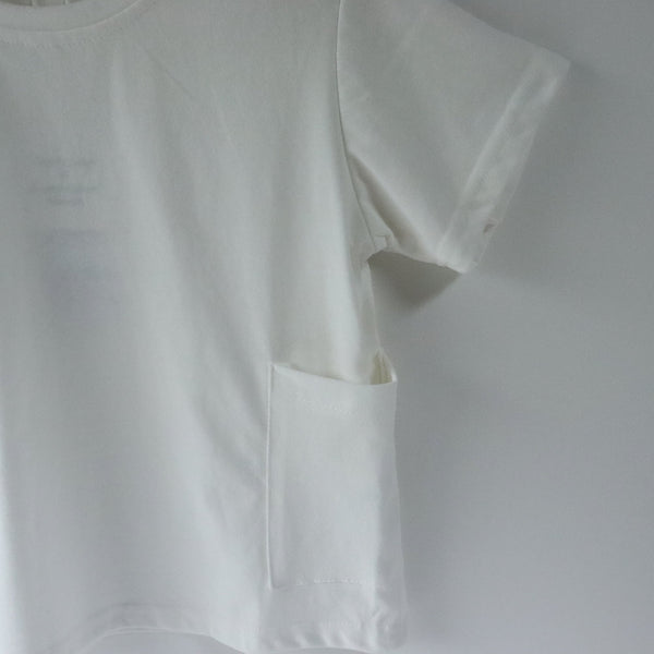 Side-pocket T-Shirts / サイドポケットTシャツ　ブルーグレー