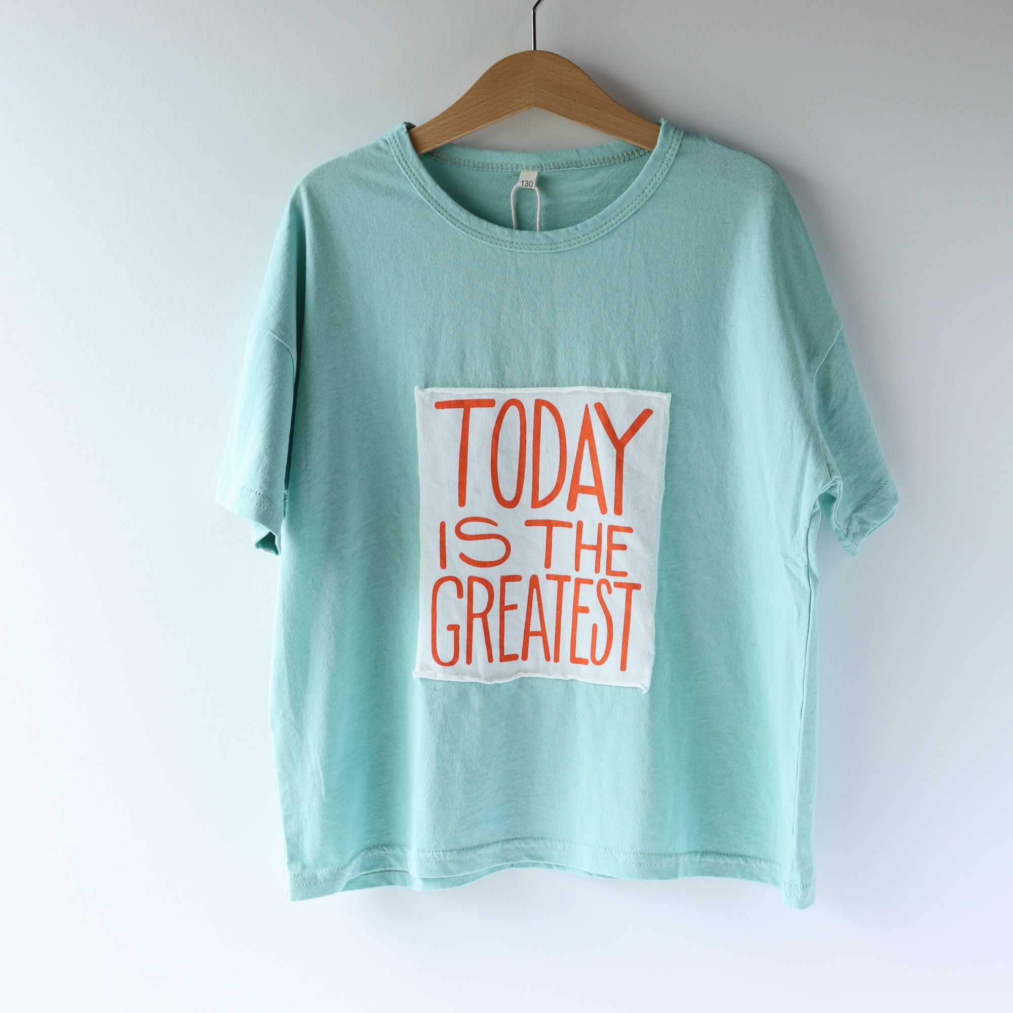 T-Shirts(today is the greatest) / Mint-Green (ミントグリーン