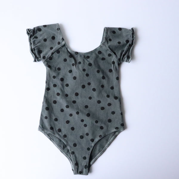 Buho Dotted Swimsuit / Graphite