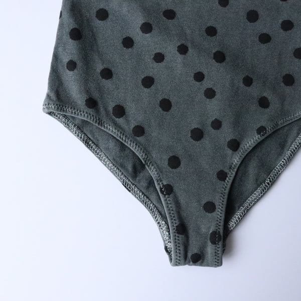 Buho Dotted Swimsuit / Graphite