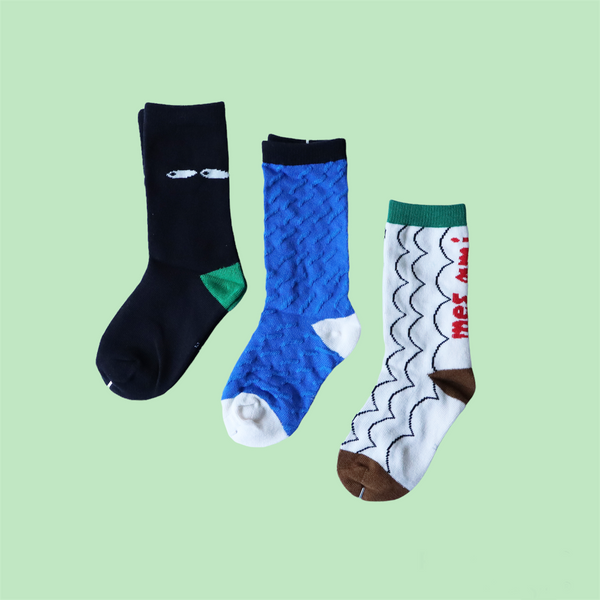 Funny Socks 3P / ファニーソックス 3足セット