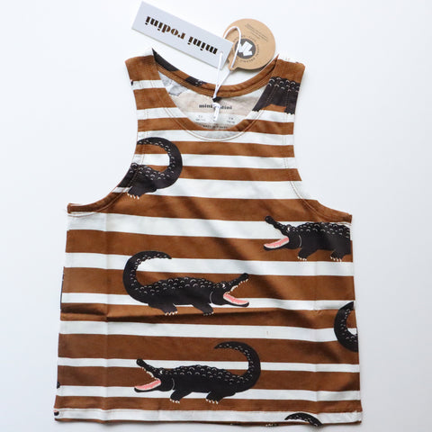 Mini Rodini Crocodiles Tank Top / ミニロディーニ クロコタイルタンクトップ