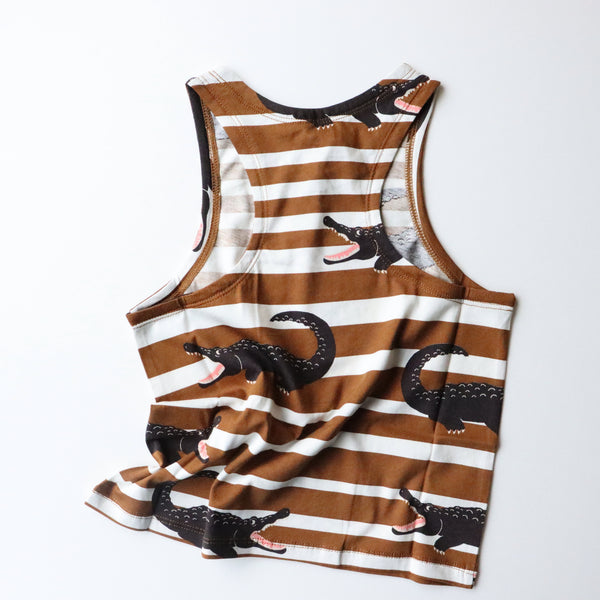 Mini Rodini Crocodiles Tank Top / ミニロディーニ クロコタイルタンクトップ