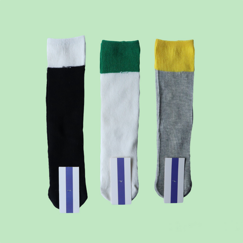 Twe-tone Color Socks 3P/ ツートーンカラーソックス 3足セット